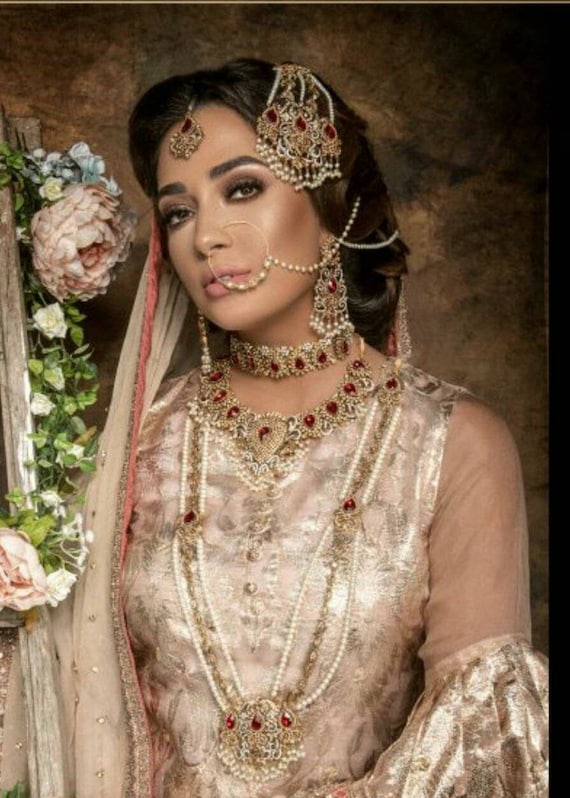 Bridal Jewelry Set Pakistani Jewelry Set Indian Jewelry Set