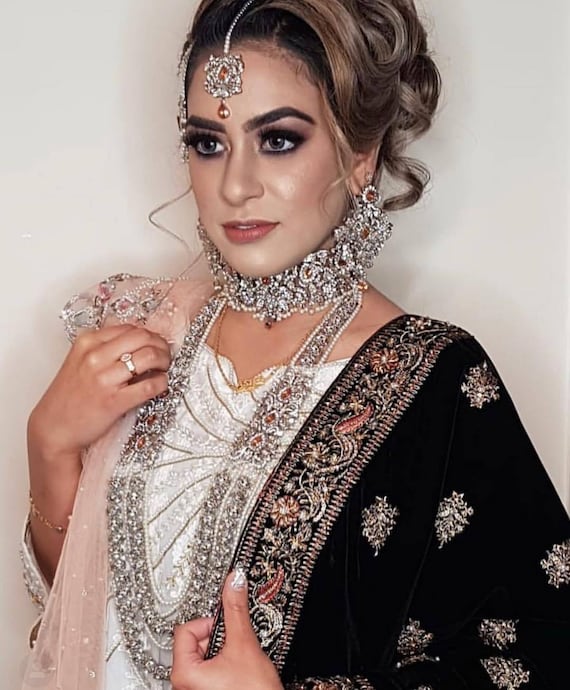 Pakistani artificial bridal outlet jewelry sets