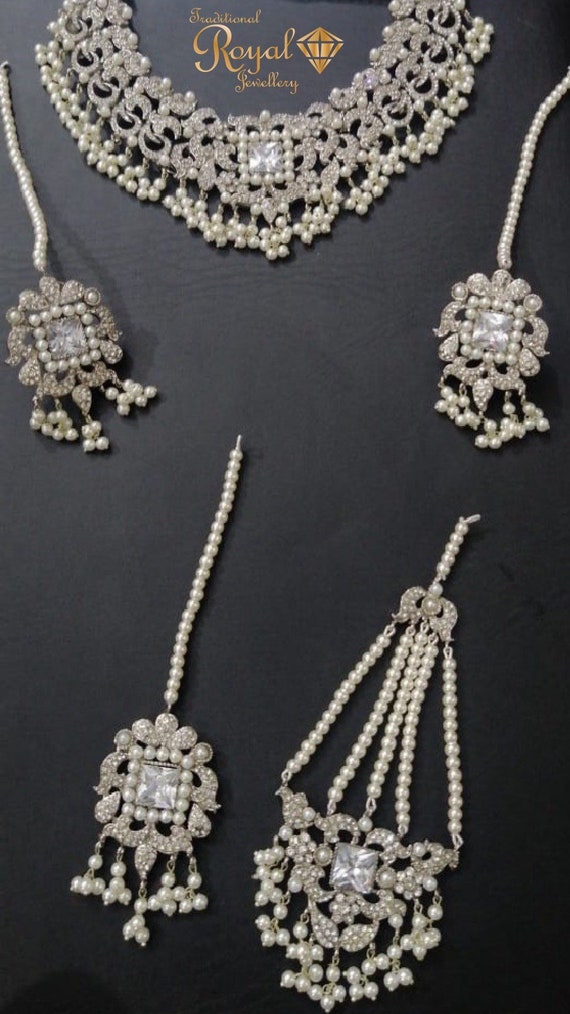 Silver pakistani jewellery clearance