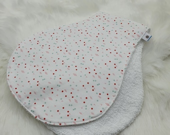 Shoulder burp cloth unique practical baby matching the diaper bag feathers