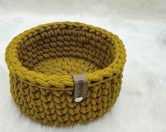 Crochet basket bread basket Untensilo handmade