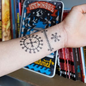 Traditional Croatian Realistic Temporary Tattoos / Ornament tattoo / Traditional tattoo / Traditional design / Tattoo art