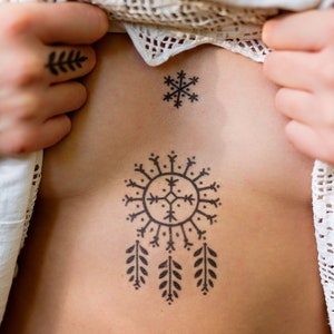 Traditional Croatian Realistic Temporary Tattoos / Ornament tattoo / Traditional tattoo / Traditional design / Tattoo art