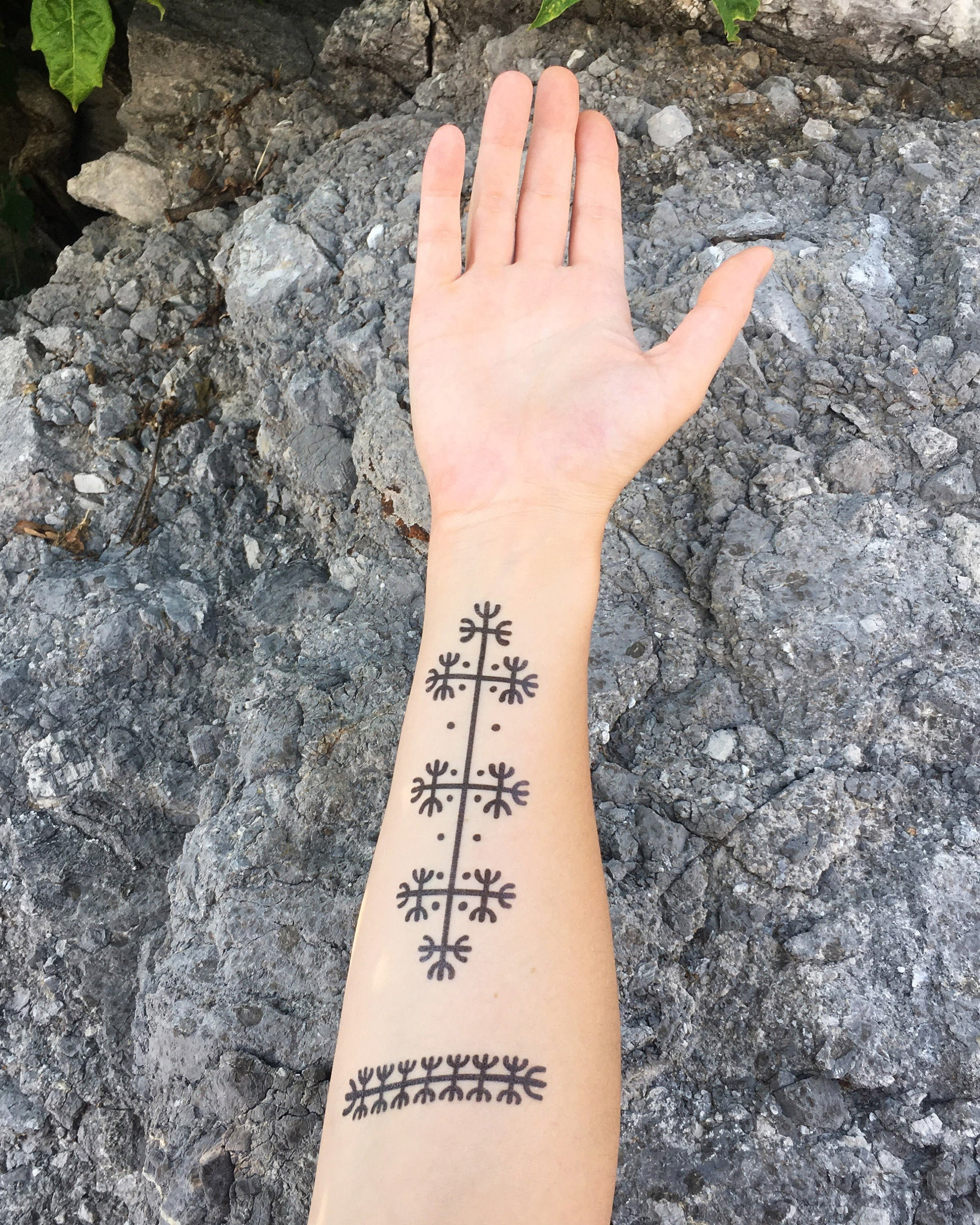 Traditional Croatian Realistic Temporary Tattoos / Ornament tattoo / Traditional tattoo / Traditional design / Tattoo art
