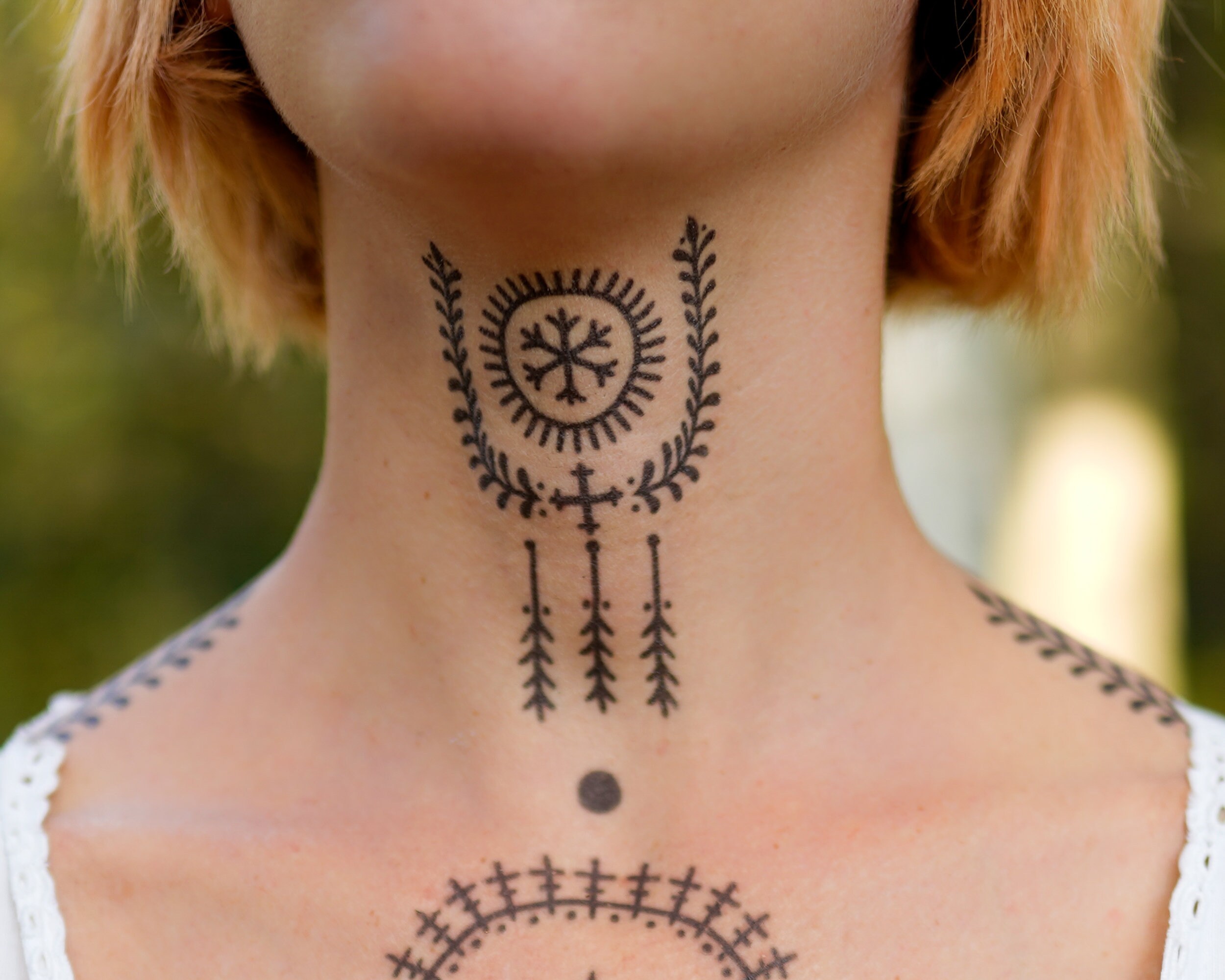 Traditionelle kroatische realistische temporäre Tattoos Etsy.de
