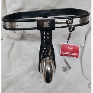 Full Male Chastity Belt Device Stainless Steel Heavy Duty - Etsy