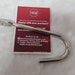 Quality Steel Bondage Hook No Ball, for use with rope kit mature
