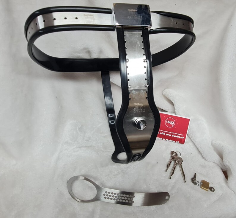 Female Chastity Belt With Detachable Drainage Grate DIY Kit - Etsy