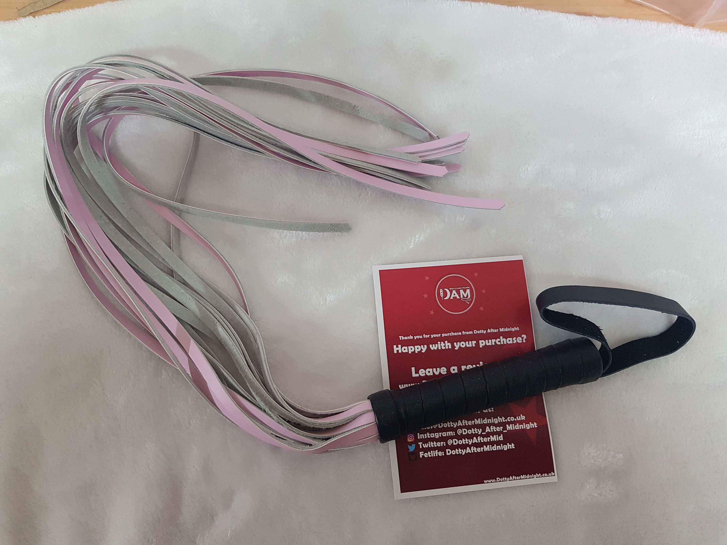 Baby Pink Leather Flail Whip Caning Spanking Sissy Maid - Etsy New Zealand