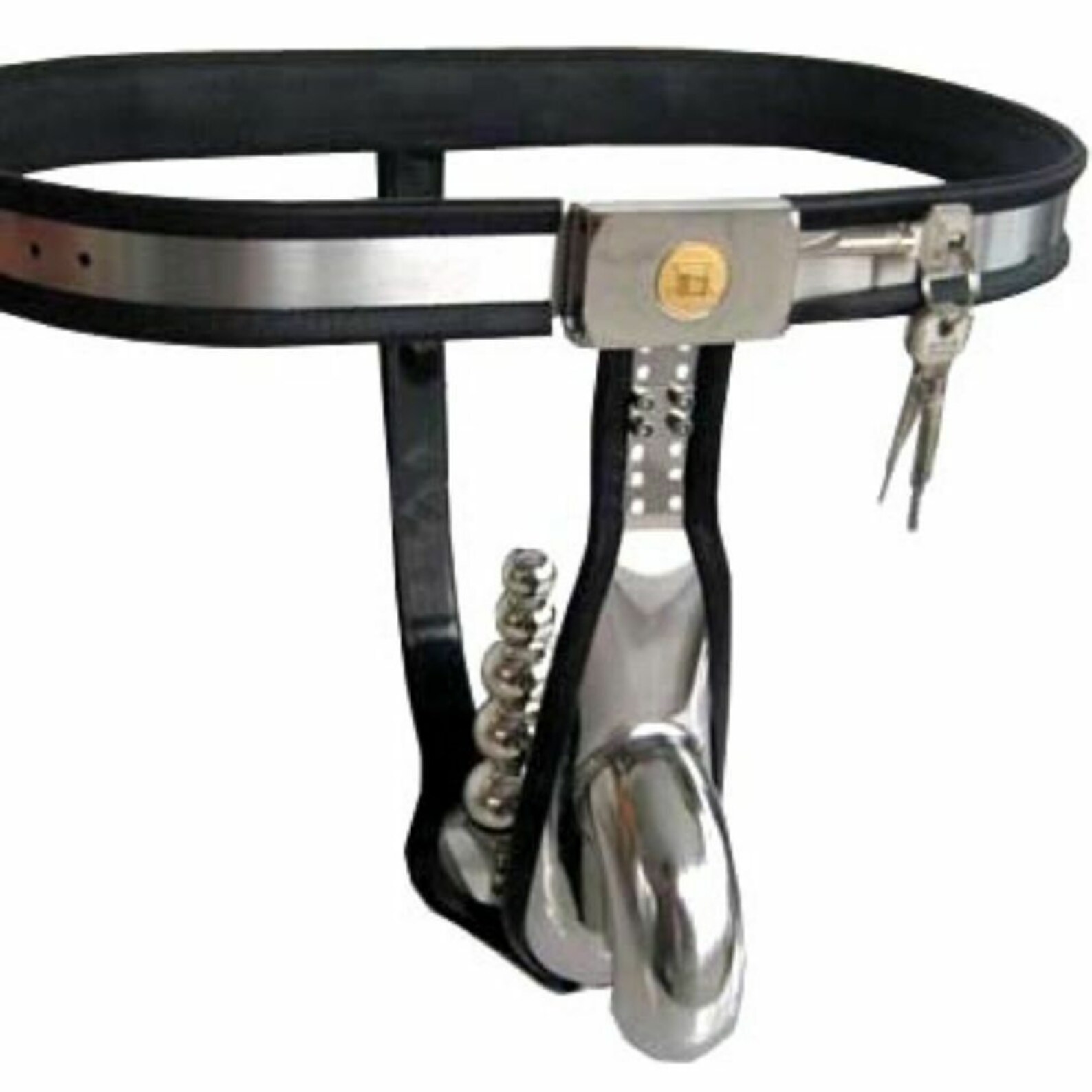 Full Male Chastity Belt Device Stainless Steel Heavy Duty | Etsy