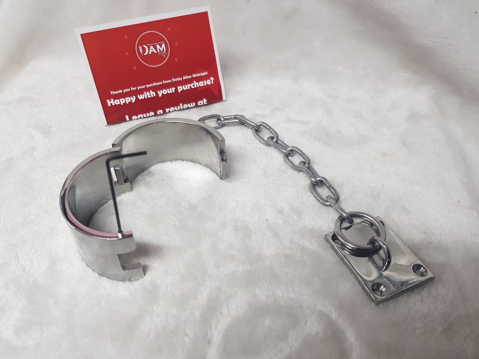 Wall Mounted Shackle With Chains and Allan Key Closure MATURE Etsy