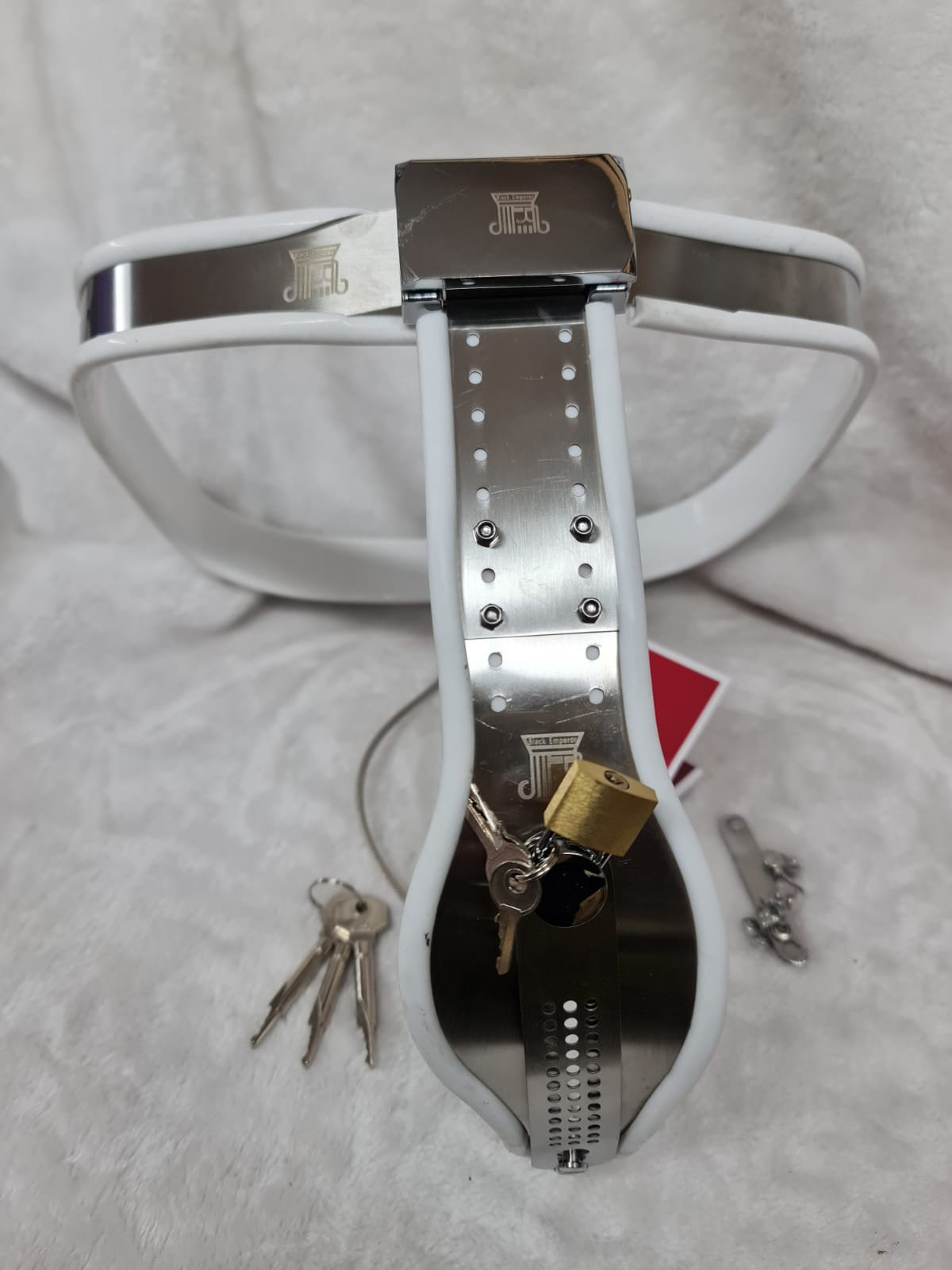 White Model-y Female Chastity Belt DIY Kit Mature - Etsy
