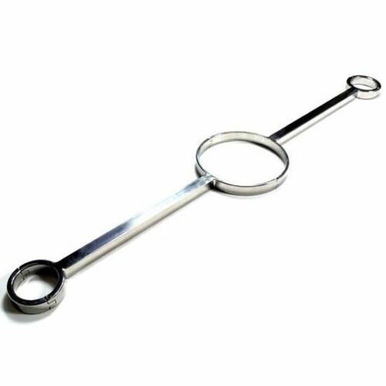 Stainless steel straight bar neck collar wrist restraints Etsy