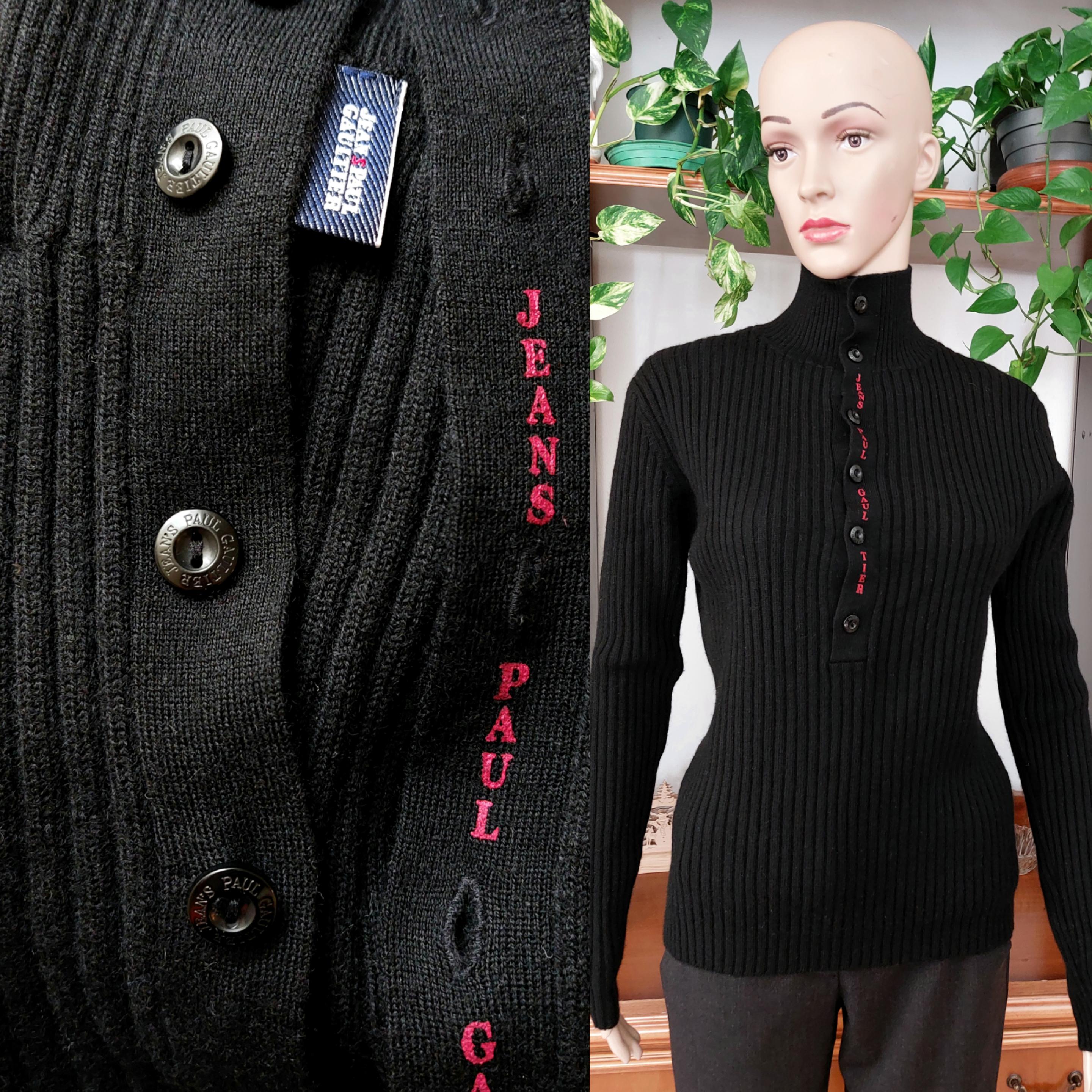 Vintage Jean Paul Gaultier Sweater - Etsy Canada