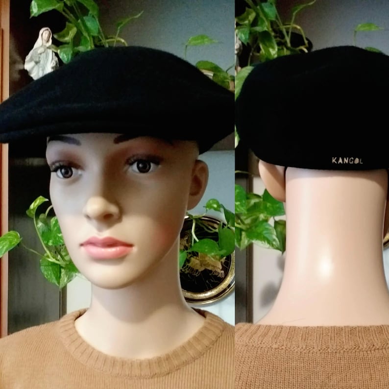 KANGOL men's wool Newsboy Hat made in England/Winter visor cap hat/M image 1