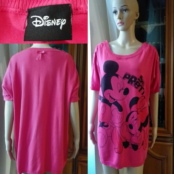 DISNEY Night shirt Size:XL/ Night Gown women/Boyfr