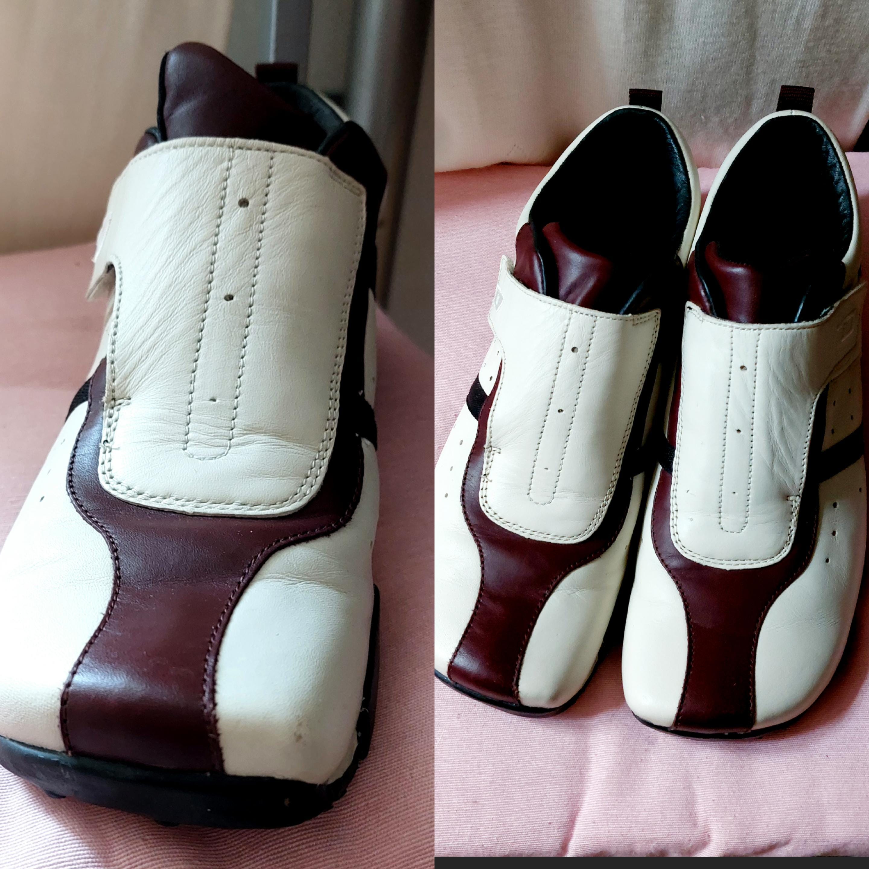靴 Diesel square toe design leather shoes Diesel Vintage Leather Sneakers for Men's/square Toe Shoes Size UK