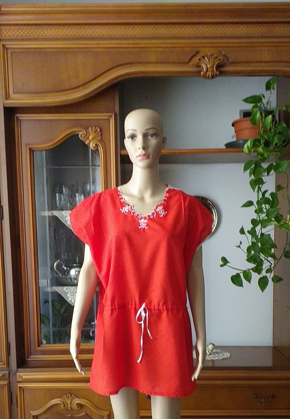 Vintage Night shirt/Women nightgowns /Housewife dr