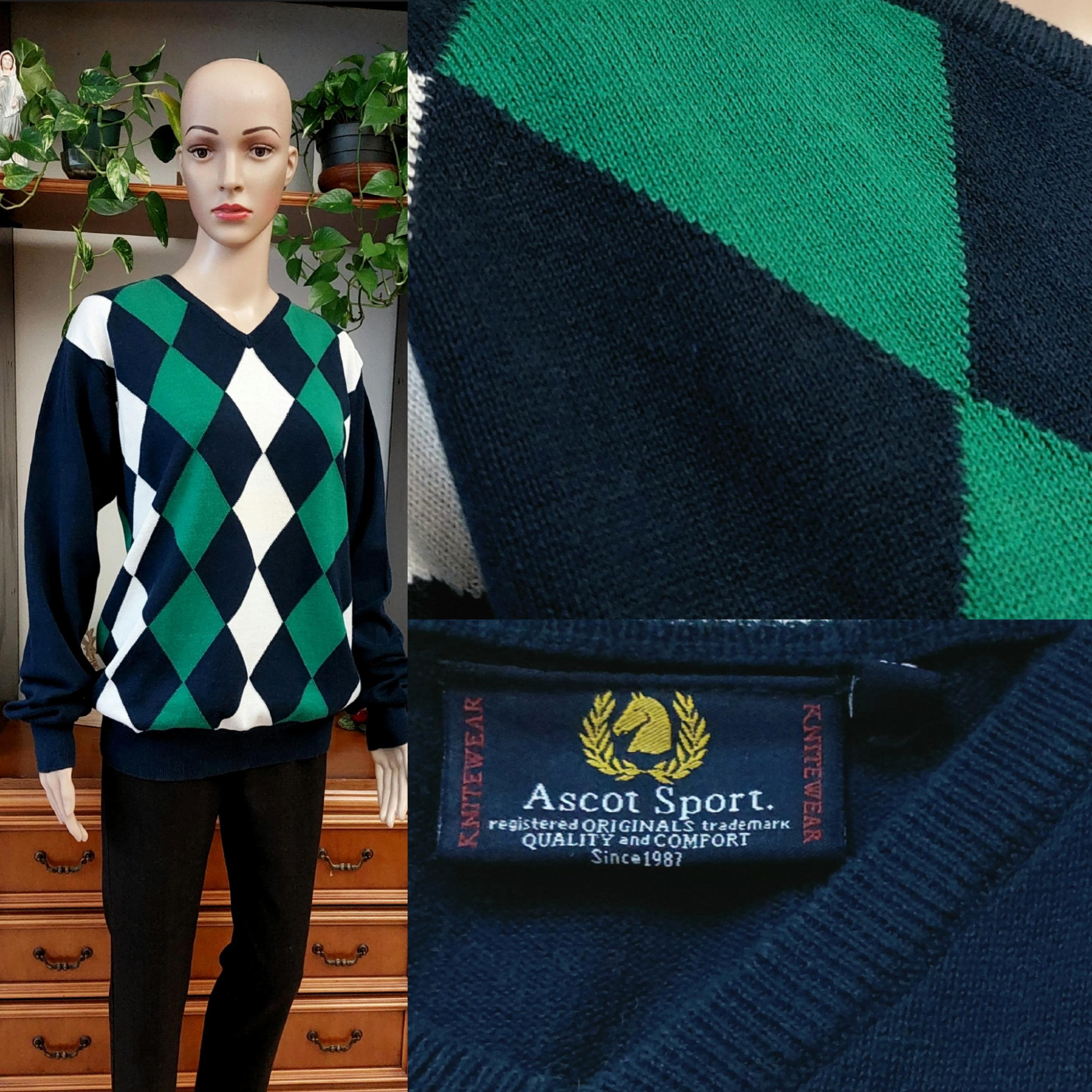 Pull en maille torsadée col bateau, rouge rubis - Perrine & Antoinette