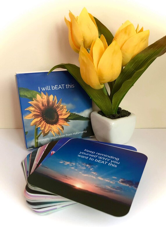 Inspirational Cards to help recovery from Anorexia