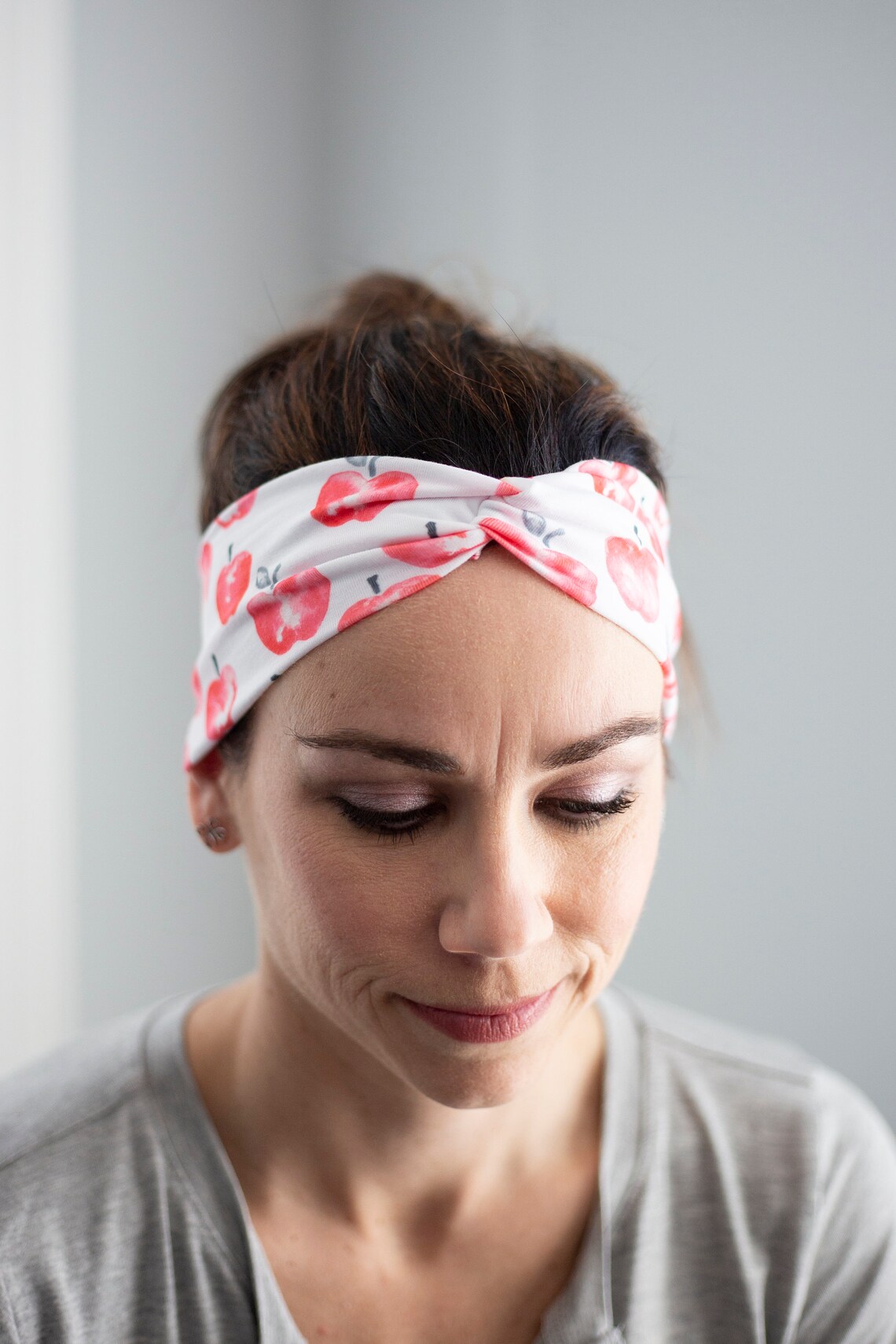 Basketball Knotted Headband Sport Fan Headband Twist Etsy