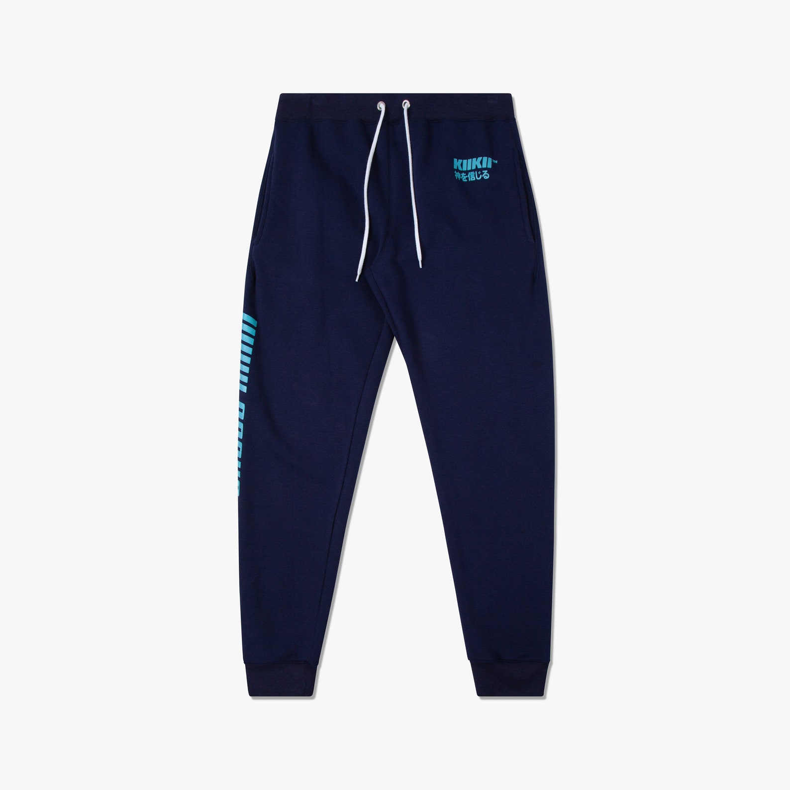 ladies blue jogging bottoms