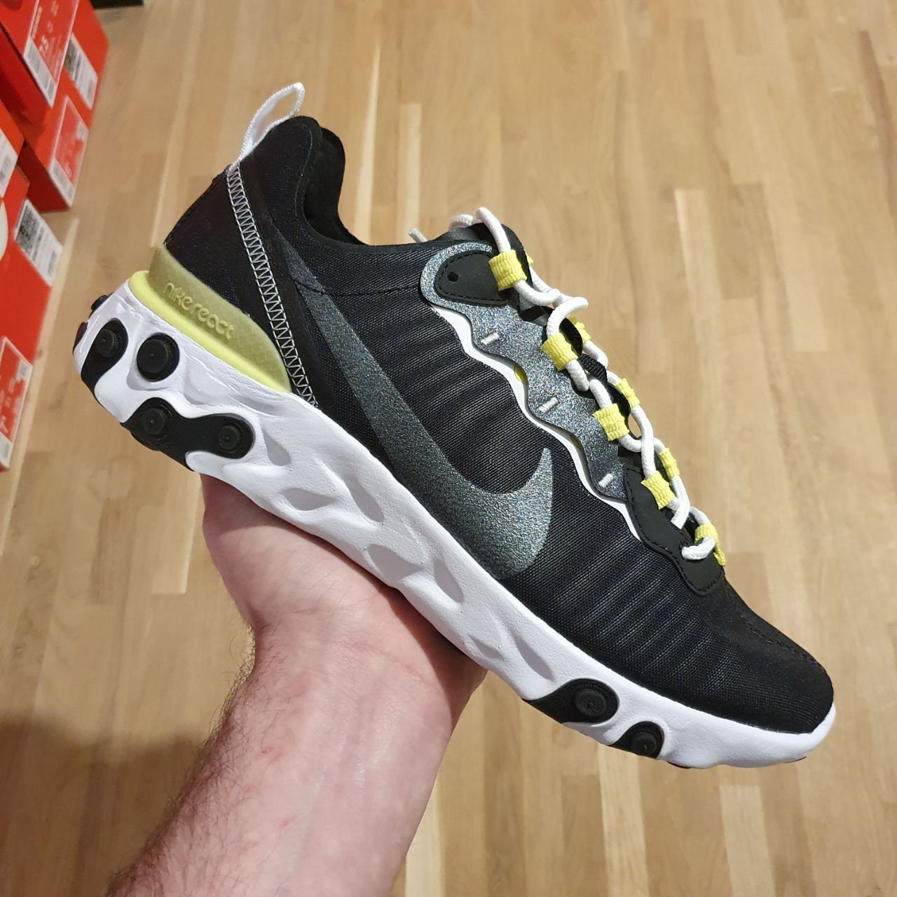 nike react element 55 retro trainer