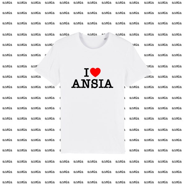 T-shirt I love ansia