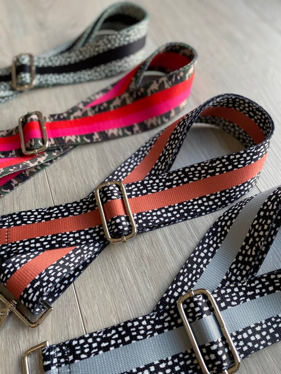 BAG Straps Patterned Crossbody Adjustable Strap Etsy