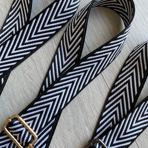 Taschengurt, Schultergurt, Cross Body Taschengurt, gemusterter Gurt, verstellbarer Gurt, Taschenzubehör