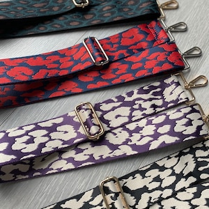 BAG Straps Patterned Crossbody Adjustable Strap
