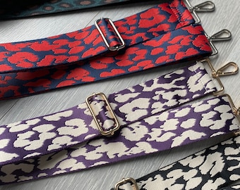 BAG Straps Patterned Crossbody Adjustable Strap