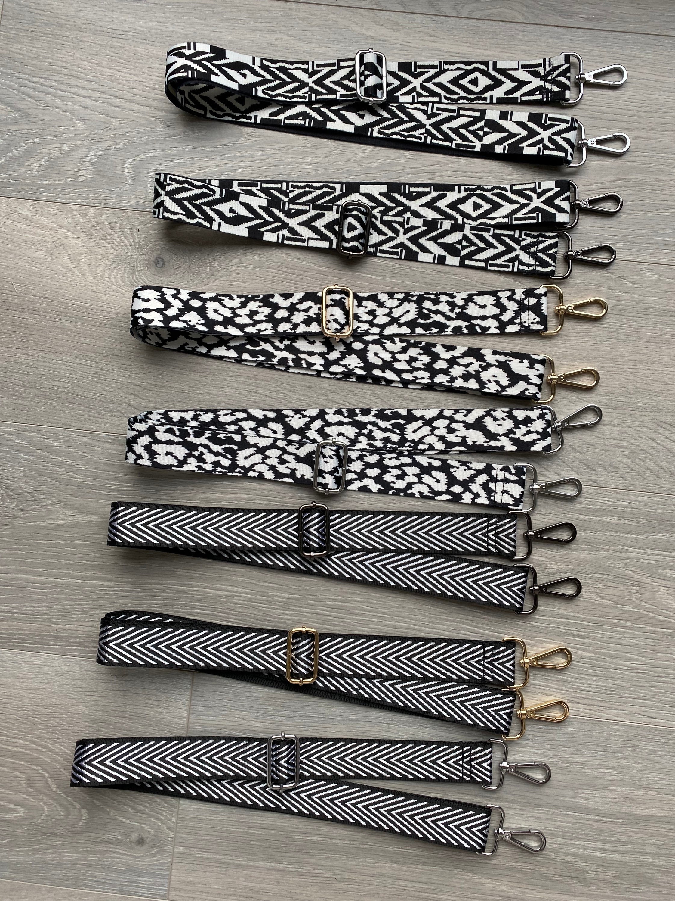 Bag Strap Shoulder Strap Cross Body Bag Strap Patterned Etsy