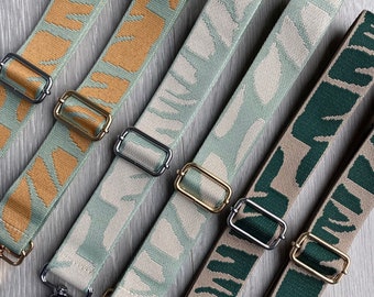 Adjustable Patterned Crossbody Bag Strap: Replacement Accessory