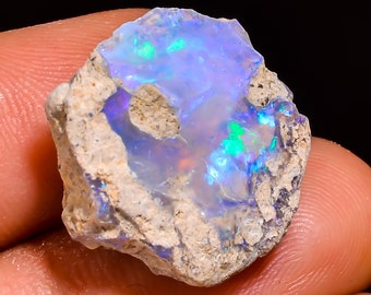 10.35 Ct, Ethiopian Opal Rough, Natural Opal Rough, Welo Opal Rough, Opal Crystals, Opal Raw, Fire Opal Rough, Opal Rough For Jewelry Making