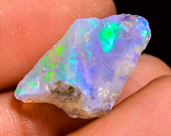 5.20 Ct, Opal Raw Crystals - AAA Grade, Large - Bulk Raw Opal, Natural Rough Opal, Welo Opal, Ethiopian Opal Rough For Jewelry Making