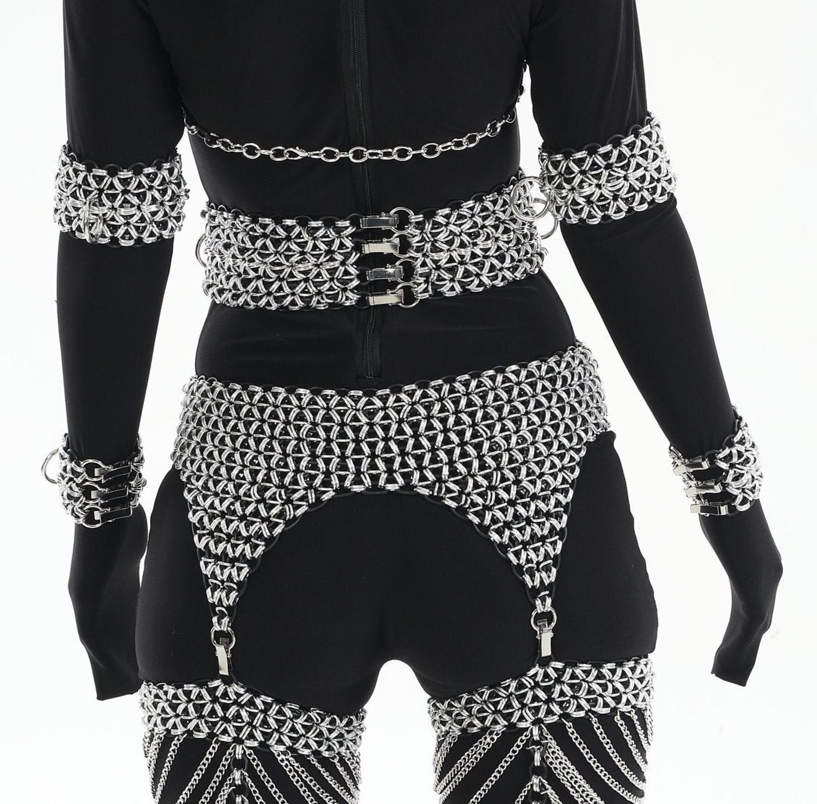 Bondage Chain Set Golden Glamour Bondage Gear BDSM Woman Etsy