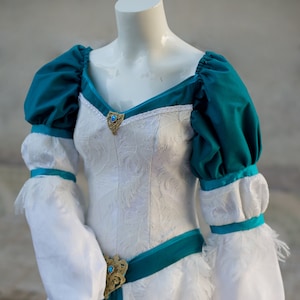 Robe Odette La Princesse Cygne | Costume élégant pour adultes | Parfait pour le cosplay, les fêtes et les événements à thème