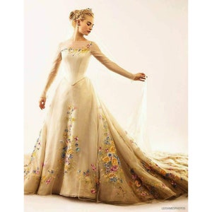 Live action cinderella wedding dress Etsy Espana