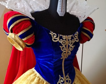 Snow White Princess Costume for Adults | Custom-Made Cosplay Dress | Perfect for Parties & Themed Events