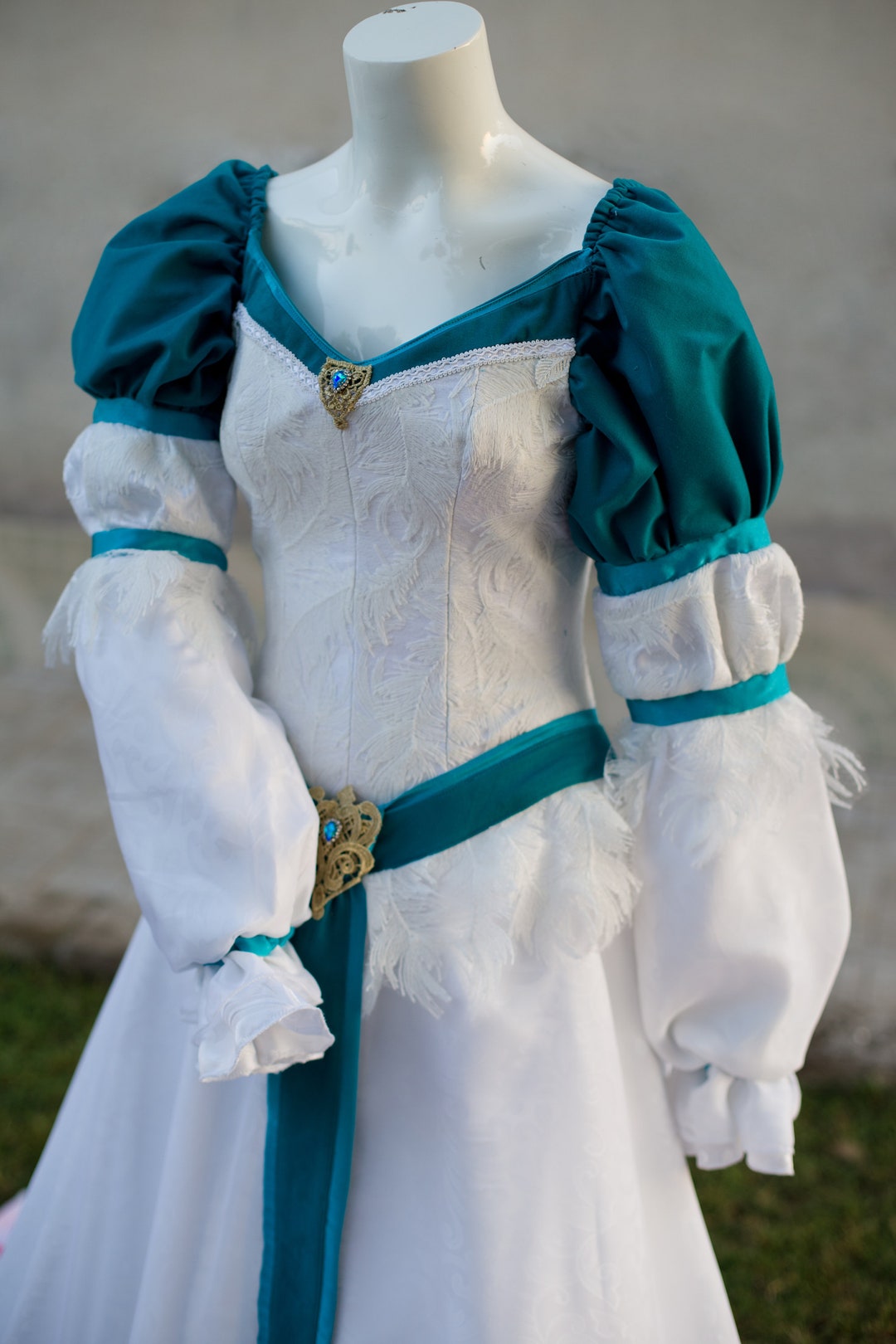 Odette Dress the Swan Princess Elegant Costume for Adults