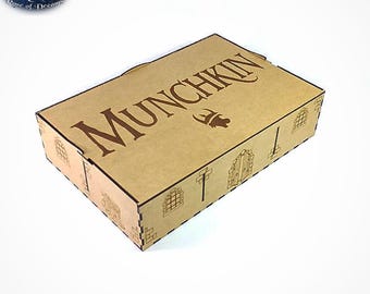 Munchkin Game Card Organizer | Card Holder & Storage for Munchkin | Board Game Accessory for Collectors