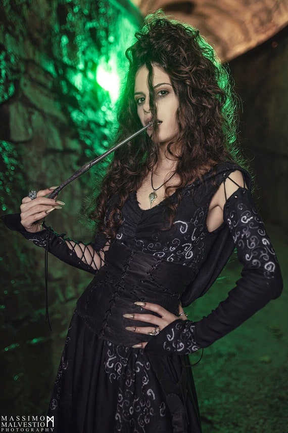 Vestido de bellatrix lestrange hotsell