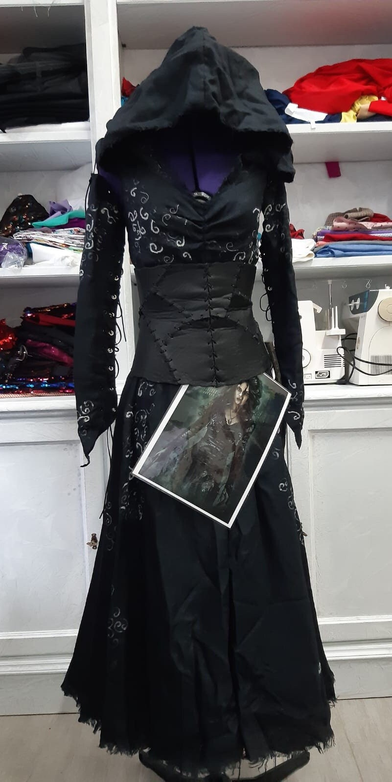 Vestido de bellatrix lestrange hotsell