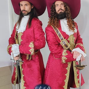 Captain Hook Pirate Costume | Made-to-Measure Pirate Outfit for Cosplay & Carnival