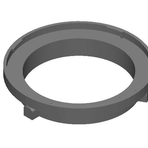 Bowens to k9/k-9 adapter 3D Model