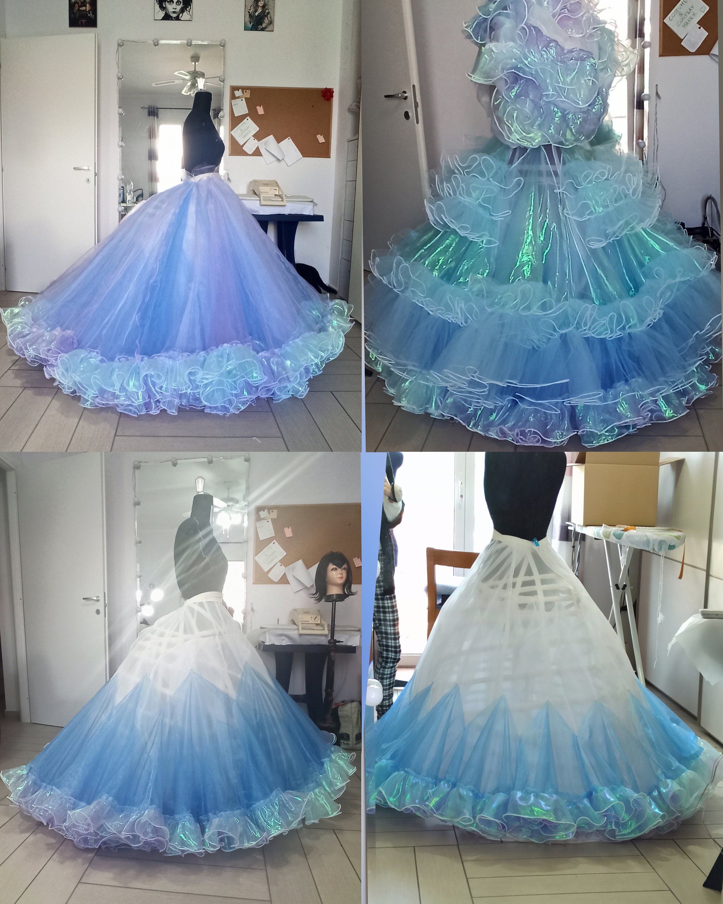 Cinderella Live Action 2015 Dress Replica Movie Accurate Professional  Cosplay Gown Custom Made Sartorial Cinderella Costume Adult - Etsy