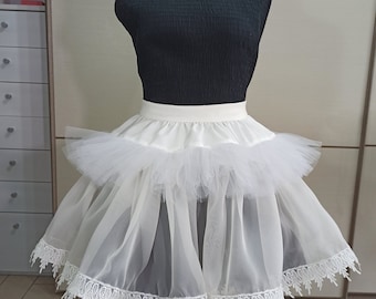 Anágua de cosplay Lolita FEITA SOB MEDIDA