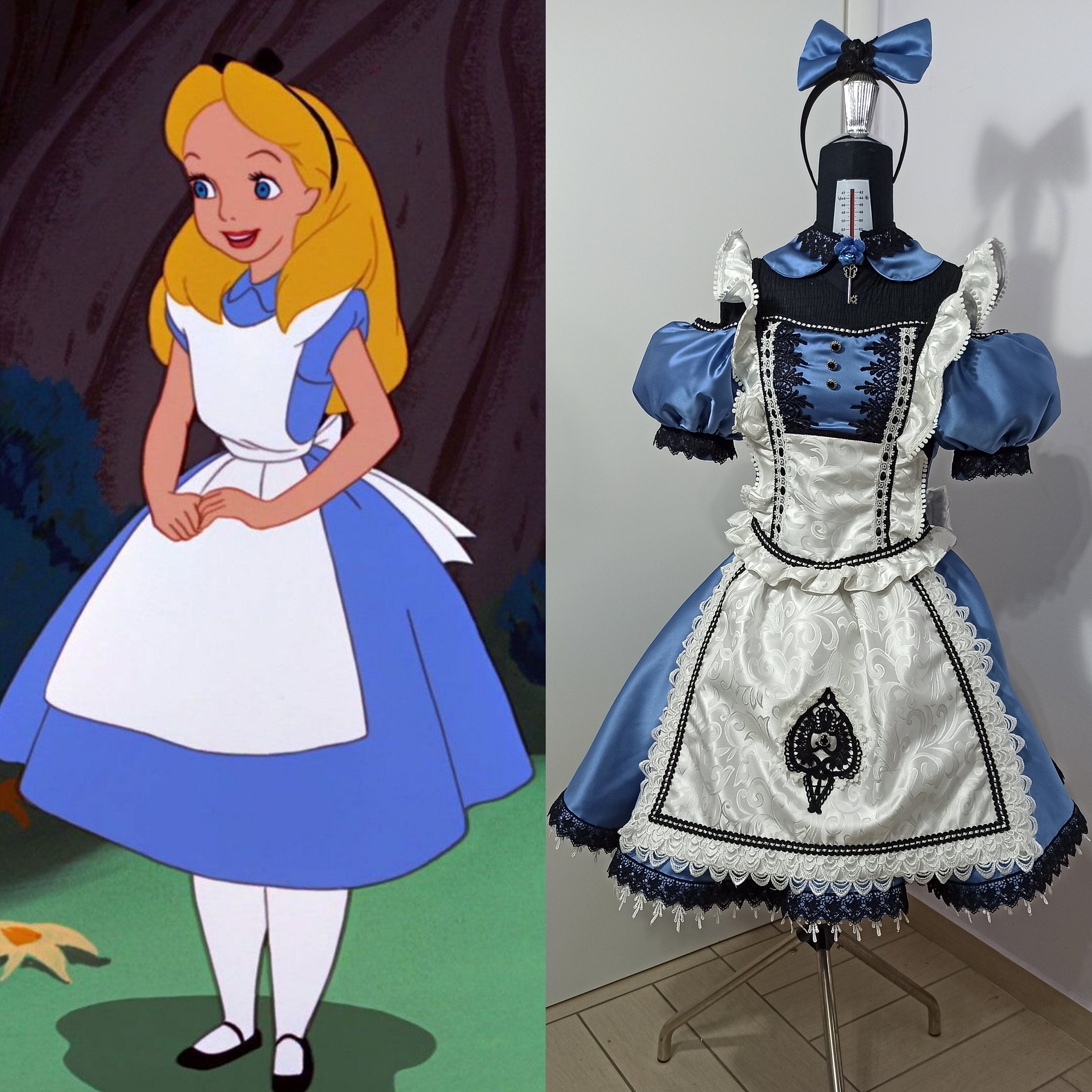 Alice in Wonderland Dress | Princess Costume for Adults | Perfect for Cosplay and Themed Parties Alice in Wonderland Dress | Princess Costume for Adults | Perfect for Cosplay and Themed Parties