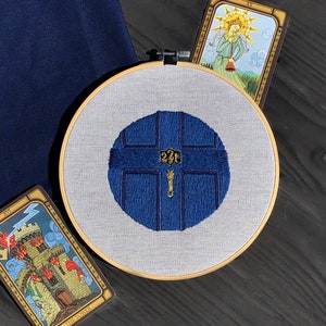 221B Baker Street Sherlock Holmes Embroidery Hoop